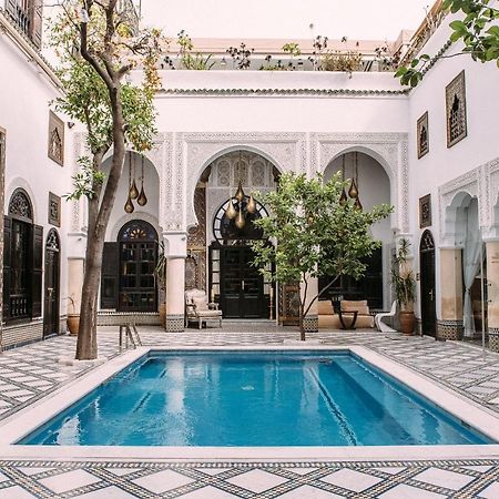 Riad Maison Bleue And Spa Fez Exterior foto